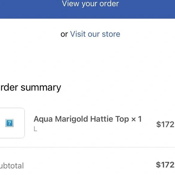 Pink city print Aqua Marigold Hattie top - Picture 4 of 7